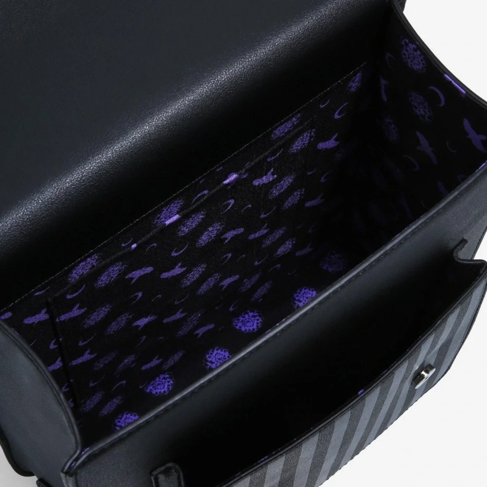 Wednesday Nevermore Academy Mini Backpack Hot Topic Addams Family Halloween‎